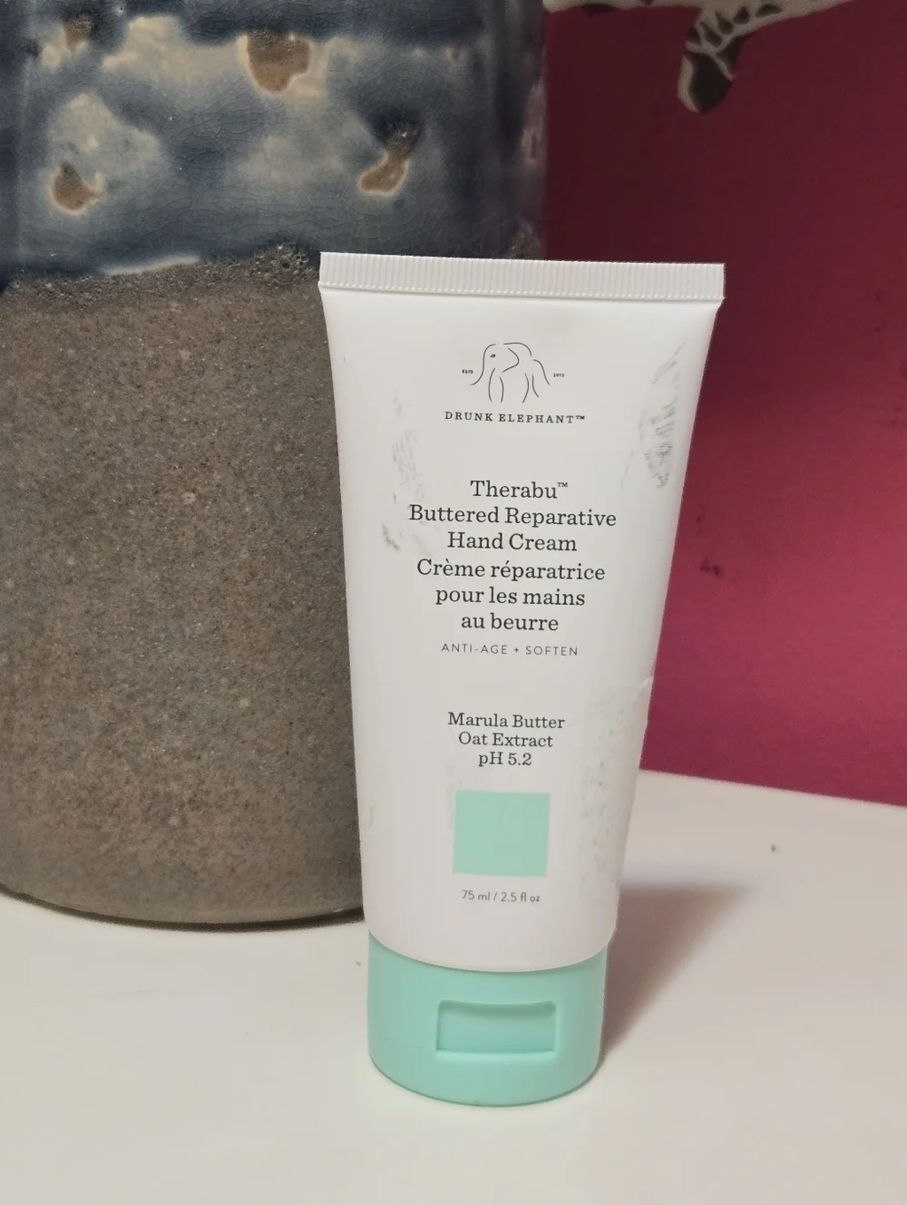 Drunk Elephant Therabu Buttered Reparative Anti Age Hand Cream 75 ml 2.5 oz